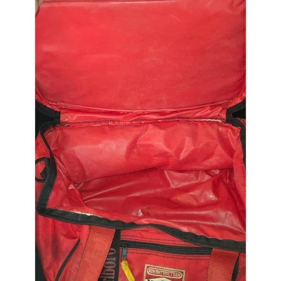 Marlboro Adventure Team Lot of 6 items Cooler & Duffle Bag Fanny Canteen Air Bed
